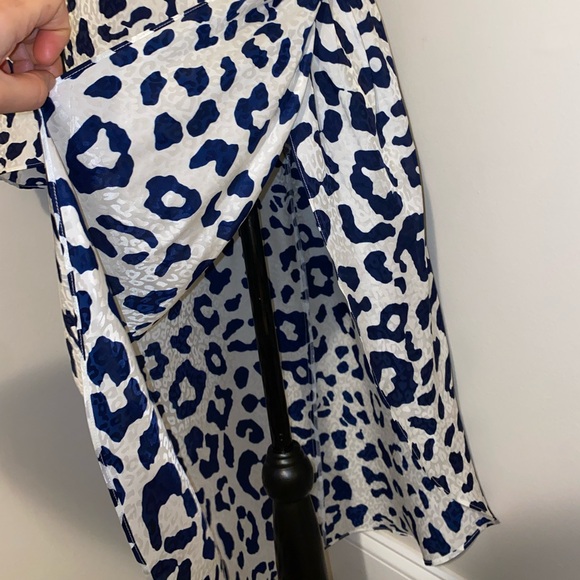 RONNY KOBO Jade leopard-print satin-jacquard midi dress - Picture 14 of 16